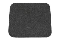 ASA Glasuntersetzer Lederoptik schwarz 10x10cm 4Stück