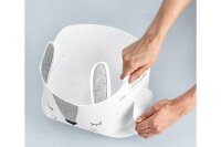 ZELLER PRESENT Aufbewahrungskorb Hase Filz wei&szlig;...