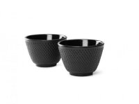 BREDEMEIJER Teebecher Asia Jang schwarz 2er Set