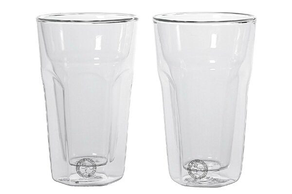 LEOPOLD Latte Macciato-Glas 280 ml 13cm Ø9cm 2er Set