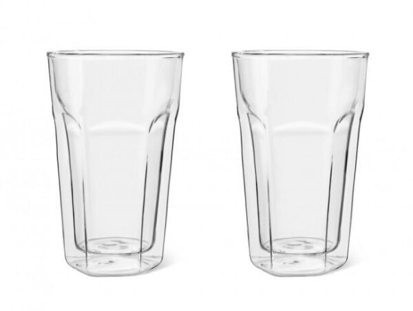 LEOPOLD Latte Macciato-Glas 280 ml 13cm Ø9cm 2er Set