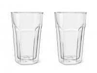 LEOPOLD Latte Macciato-Glas 280 ml 13cm Ø9cm 2er Set