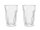 LEOPOLD Latte Macciato-Glas 280 ml 13cm Ø9cm 2er Set