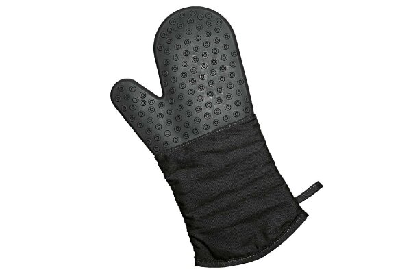 LURCH Backofenhandschuh Silikon/Textil schwarz