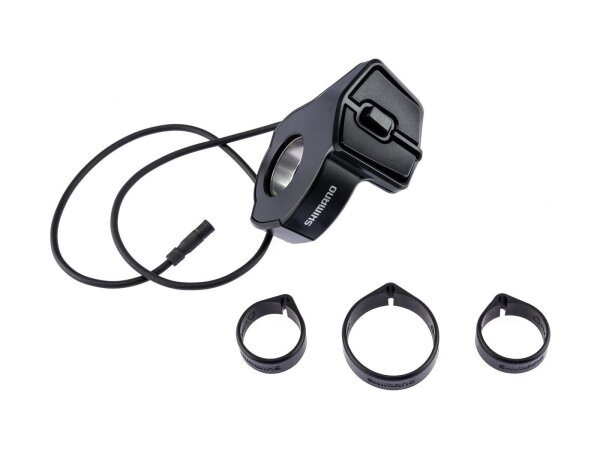 SHIMANO Bedieneinheit "STEPS SW-E6010" Schwarz, mi links, für Unt