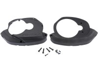 CONWAY Motorabdeckung Kunststoff, schwarz passend...