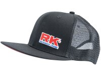 RK Basecap schwarz, rot,
