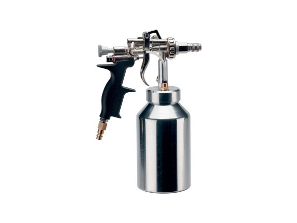 TEROSON Druckbecherpistole Druckluft, Arbeitsdruck silber