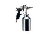 TEROSON Druckbecherpistole Druckluft, Arbeitsdruck silber