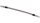 SPEEDBRAKES Stahlflexleitung "Vario" 41 - 60 cm Be 53 cm, transpa