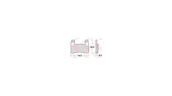 TRW Bremsbelag "MCB 819" Satz Typ PC, Organi