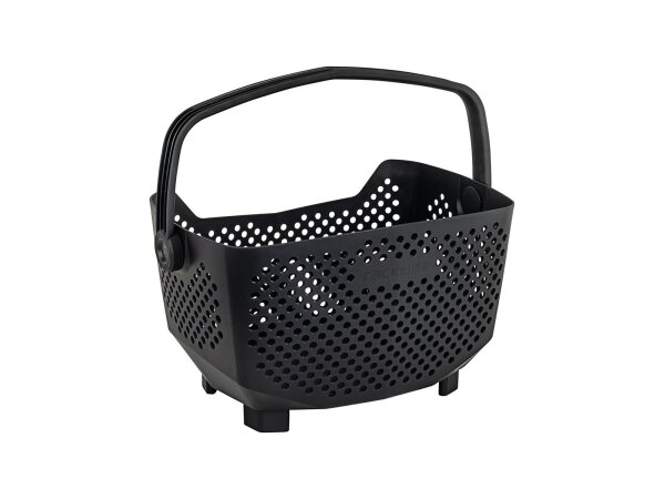 RACKTIME H.R.-Korb "Bask-it Edge" 50 % recyceltes  schwarz