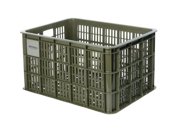 Gepäckträgerkorb CRATE L Multi System, Basil, grün, Basil, 21160