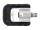 BRAVE Faltpedal "Alu CNC" Achse 9/16", CNC-Alumini schwarz