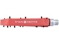 BRAVE Plattform-Pedal "Freeride 1"  SB-verpackt, N rot