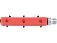 BRAVE Plattform-Pedal "Dirt 2"  SB-verpackt, Nylon rot