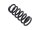 ROCKSHOX Feder Für metrisches System, Stahl 47,5 - 55 mm H