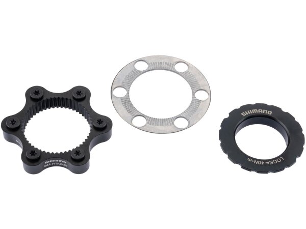 SHIMANO Bremsscheibenadapter "SM-RTAD05" Adapter z schwarz