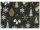 WOERNER Weihnachtspapier Cervino Eco Nature Recy. 50cmx250m 80g/m² schwarz