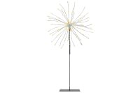 STAR TRADING Standstern Firework 3D LED 50x25cm silber