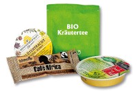 ROTH Adventskalender Rentner 24 Frühstücks+Genussartikel m.Spaßbuch 45x34x4cm