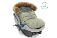 FILLIKID Winterfußsack Lhotse Gr. 0 Salbei