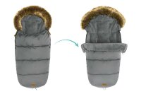 FILLIKID Winterfußsack Manaslu Polyester grau