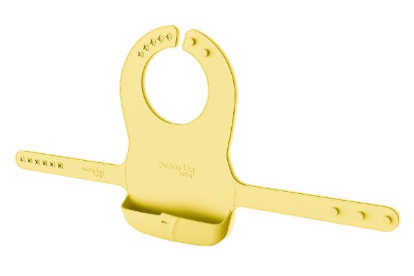 Silikonlätzchen Soft yellow