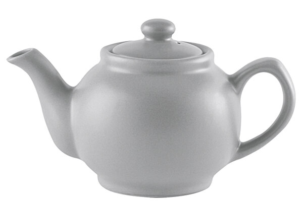 PRICE&KENSINGTON Teekanne 6 Tassen 1,1l matt grau