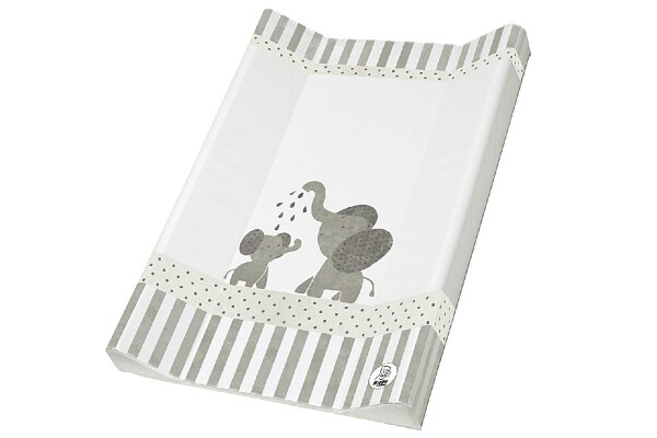 ROTHO BABYDESIGN2-Keil-Wickelauflage  Modern Elephants 50 x 70 cm