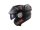 LS2 Klapphelm "FF906 Advant Codex" 2 Hel schwarz / grau / rot matt, Gr. 65 / 66 = 3XL