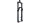 ROCKSHOX Federgabel "Yari RC" 27,5" Boos schwarz, 170 mm Federweg, 2072 g