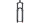 ROCKSHOX Federgabel "Yari RC" 27,5" Boos schwarz, 170 mm Federweg, 2072 g