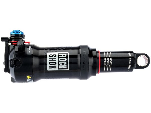 ROCKSHOX Federbein "Deluxe RLC3" Federung: DebonAi 165 mm x 40,0 