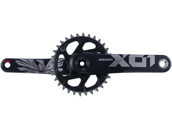 SRAM Kettenradgarnitur "X01 Eagle" 1-fach, DUB, oh 32 Zähne, Boos