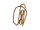 SILCA Flaschenhalter "Anodized Titanium TI" Handge bourbon
