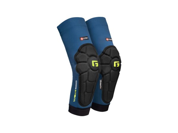 G-FORM Ellenbogenprotektor "Pro Rugged 2 blau, Gr. M (Bizeps 32-34,5 cm / Unterarm 21,5-24 cm)