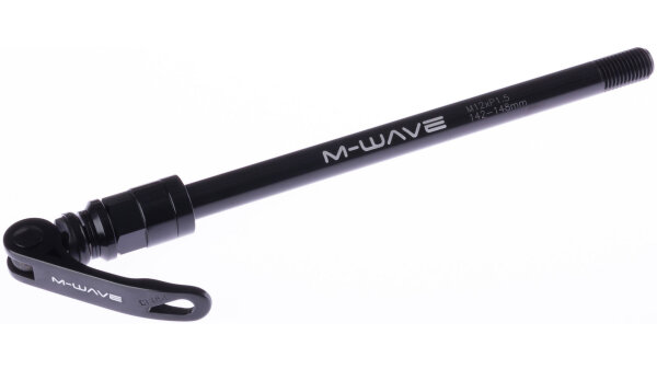M-WAVE Steckachse  Mit Anhängeraufnahme, Einbaumaß 1,5 mm Gewinde