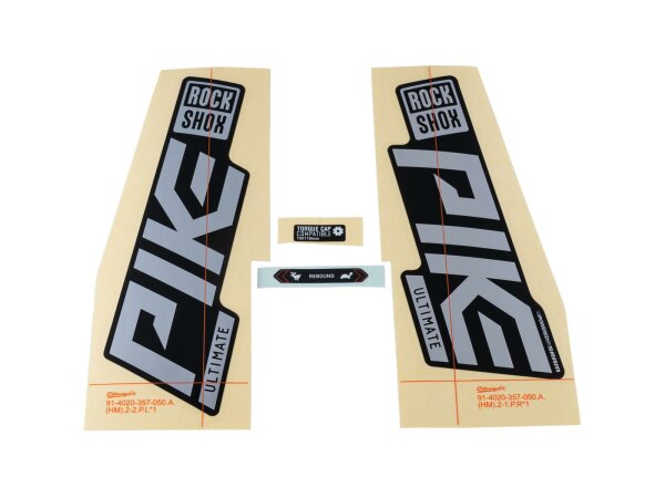 ROCKSHOX Dekorsatz "Signatur Series" Passend für R Pike Ultimate,