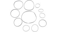SRAM Stealth Ring-Set Für Kassettenzahnkränze...
