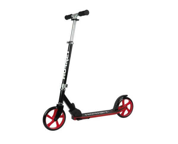 City Scooter Hudora Hornet 200 schwarz/rot, 8", Al
