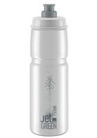Trinkflasche Elite Jet Green 750ml, klar/grau, Bio