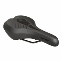 Sattel ES ACTIVE M medium, ergotec, PU, schwarz, Humper