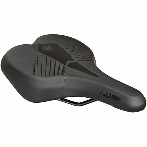 Sattel ES COMFORT M soft, ergotec, PU, schwarz, Humpert