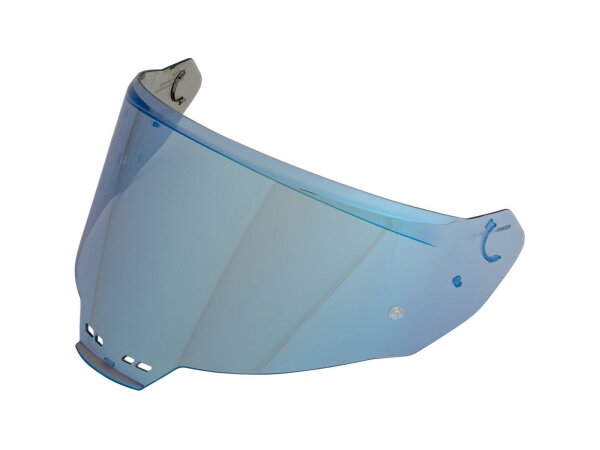 SPEC-X Visier Für Integralhelm SX-82.03 blau verspiegelt, kratzresistent, Pinlock® 70 vorbereitet