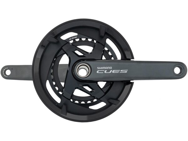 SHIMANO Kettenradgarnitur "CUES FC-U8000-2" 2-fach 175 mm Kurbell