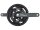 SHIMANO Kettenradgarnitur "CUES FC-U8000-2" 2-fach 170 mm Kurbell