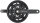 SHIMANO Kettenradgarnitur "CUES FC-U6000-2" 2-fach 170 mm Kurbell
