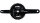SHIMANO Kettenradgarnitur "CUES FC-U4010-2" 22 / 3 170 mm Kurbell