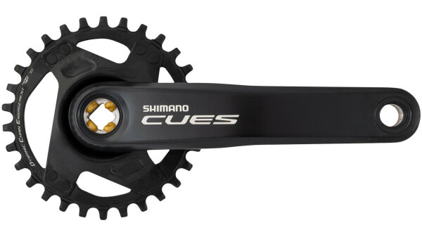 SHIMANO Kettenradgarnitur "CUES FC-U4000-1" 1-fach 30 Zähne, 170 